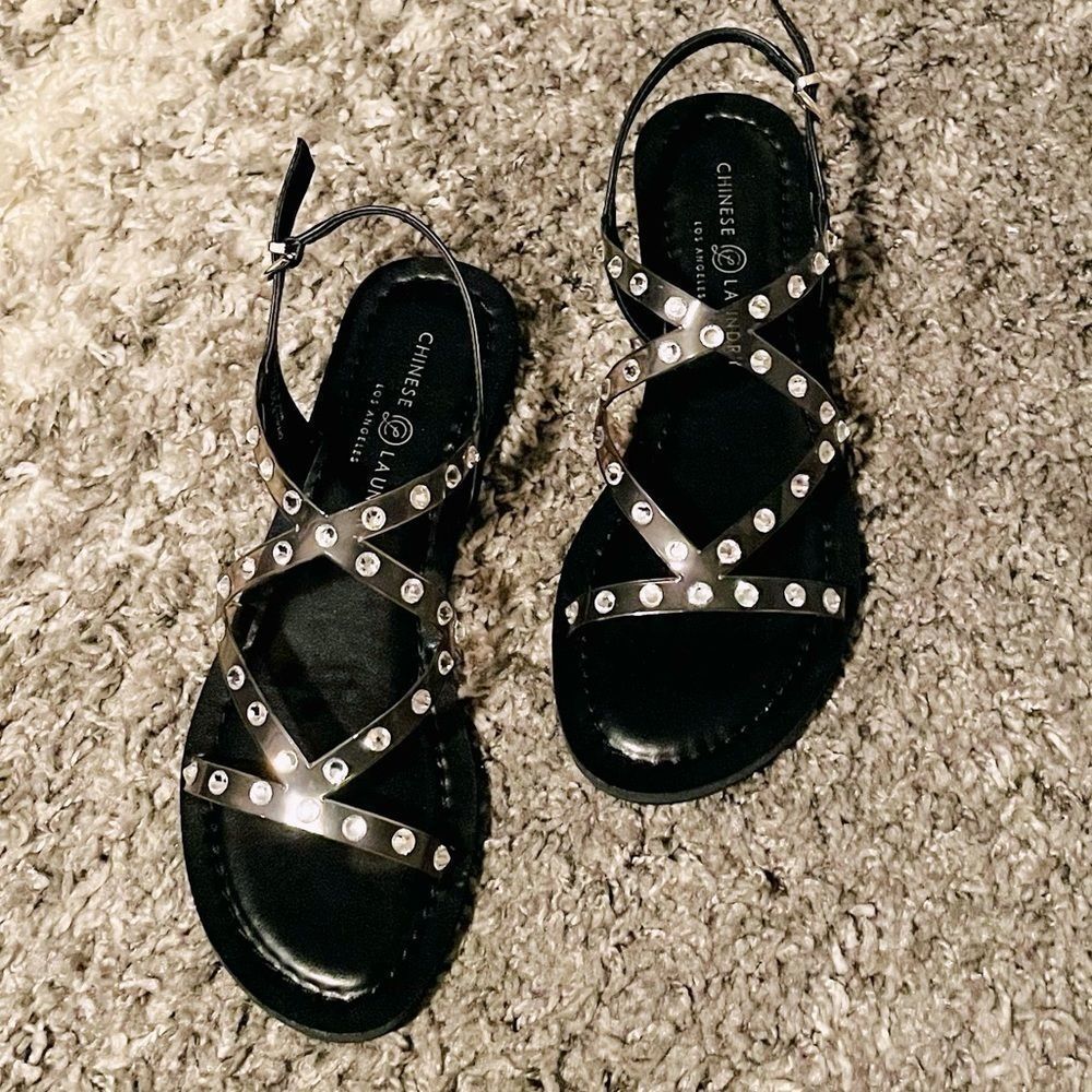 46) NWT Chinese Laundry Candi Sandals - Picture 1 of 8